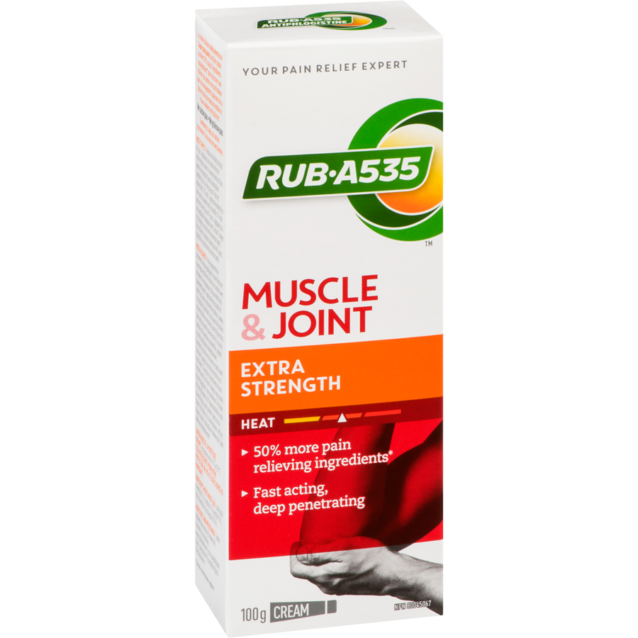 Rub A535 Muscle & Joint Extra Strength Heat Cream eBay