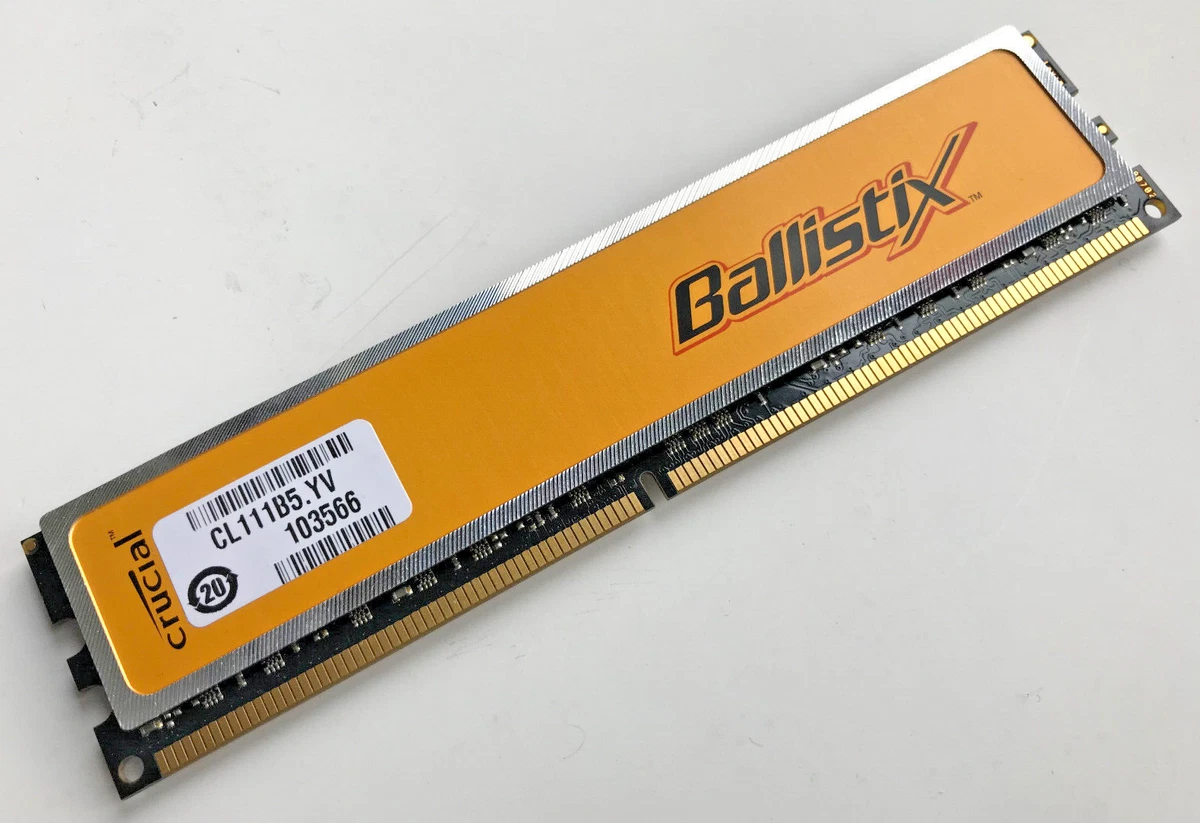 Kit 2 X 1 Go RAM DDR2 Crucial Ballistix PC2-6400 800 MHz - 2 Go Total
