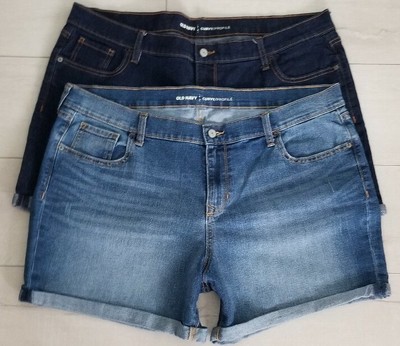 light wash high waisted shorts