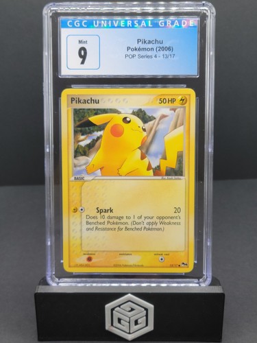 Pikachu graded CGC 9 for sale on eBay