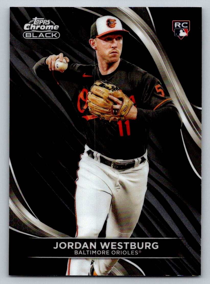 2024 Topps Chrome Black - Jordan Westburg #76 (RC)