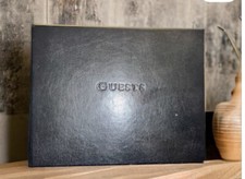 New Black Guest Book 9x7x1 - Elegant Keepsake for Your Special Occasions