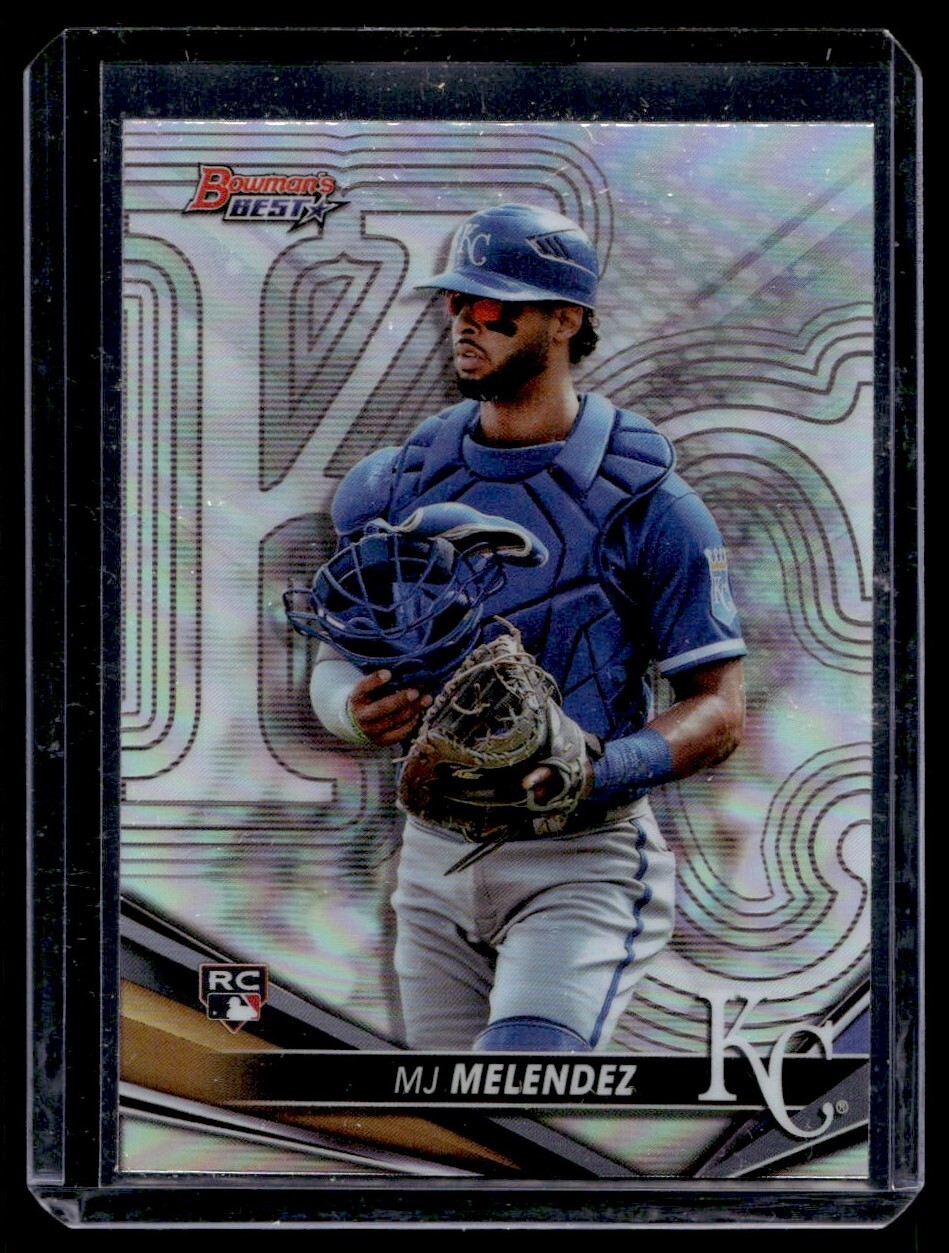 2022 Bowman's Best Refractor QTY MJ Melendez Rookie Kansas City Royals #17