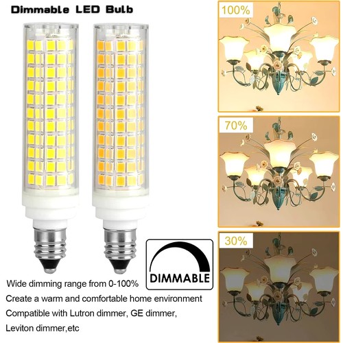 Led Light Bulb Dimmable E11 E14 220v G9 Bulbs Cool White Corn E12 Ceramic Ba15d - Picture 4 of 8