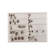 Uhrenzubehör Edelstahl mit Krone 50 Stück aus