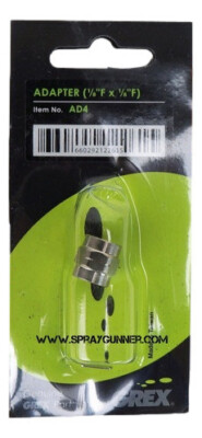 Grex 1/8'' Female to 1/8'' Female Adapter