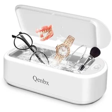 Ultrasonic Cleaner, 48kHZ Retainer Cleaner with 2 Modes Digital... 