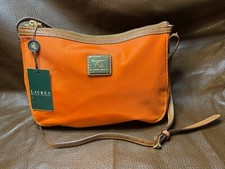 Ralph Lauren orange, simple crossbody small purse. New with tags, never used.