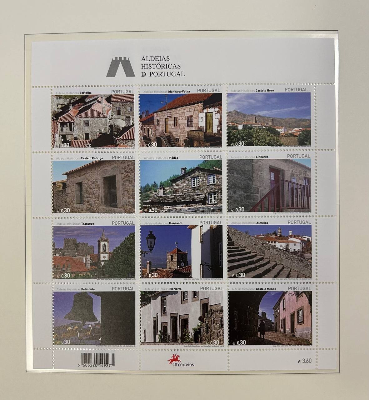 Portugal 2005 mini-sheet of stamps Mi#2899-2910 MNH CV=10$