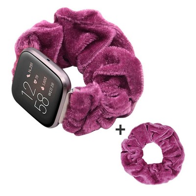 purple fitbit versa band
