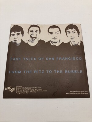 Five Minutes With Arctic Monkeys 7 Inch FIRST EVER SIGNED SINGLE