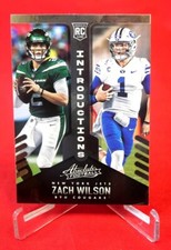 Zach Wilson Rookie 2021 Panini NFL Football Card #INT-2 Mint