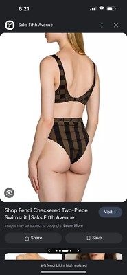 Fendi Checkered Bikini | eBay