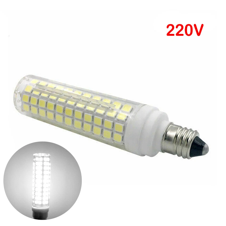 15W LED Bulb E11 E12 E14 BA15D 110V 220V 136 LED 2835 Ceramic Light Dimmable HOT - Image 4 of 4