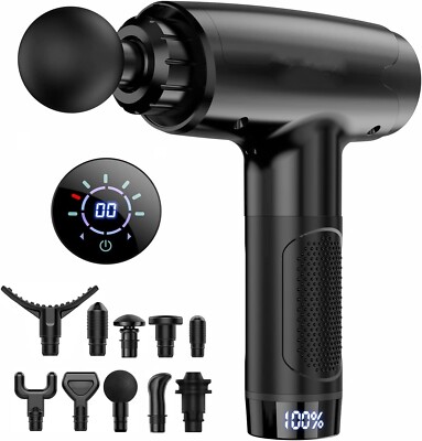 Massage Gun Deep Tissue for Athletes, Muscle Percussion Massagers Gun for Neck  