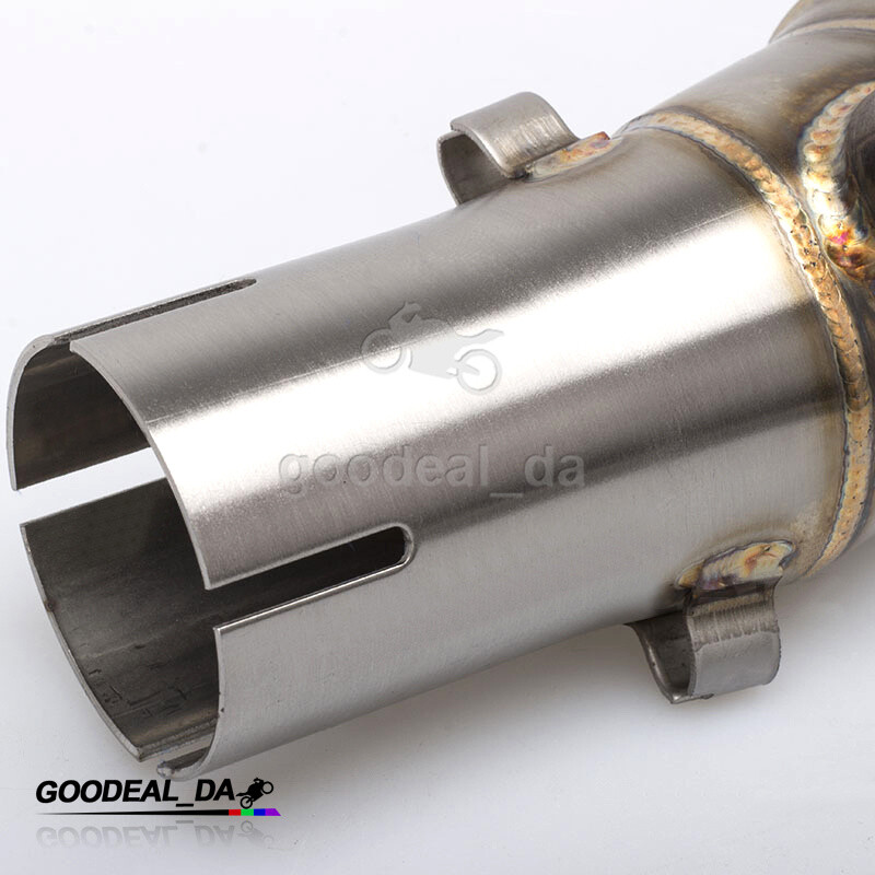 りんりん For Kawasaki ER6N Ninja 650F 650R Exhaust Pipe Mid Connector