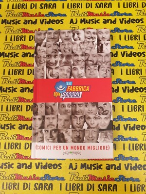Book*Libro LA FABBRICA DEL SORRISO comici per mondo migliore MEDIA FRIENDS (L70)