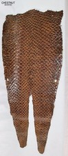 Pirarucu skin, Arapaima skin INVERTED SCALES 12 colors available see pictures