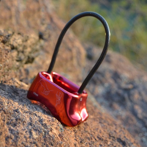 Rappel ATC Belay Device Descender Outdoor Camping Hiking Rock Climbing Equipment - Bild 5 von 20