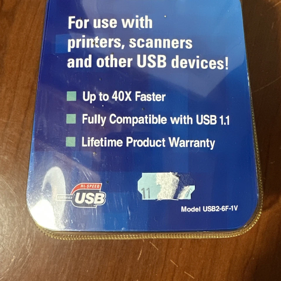 APC HI-Speed USB 2.0 Certified Device Cable 6 ft/1.8m USB A To USB B - NEW! - Image 4 of 4