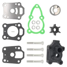 Water Pump Impeller Kit for Nissan Tohatsu 4/5/6HP Outboard Motors 369-87322-2
