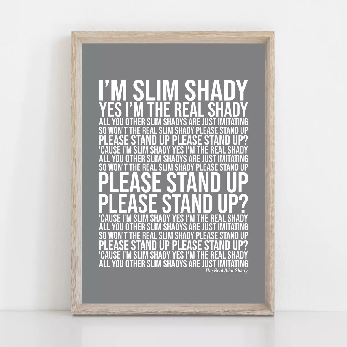 The Real Slim Shady - song and lyrics by Eminem