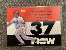 2007 Topps Generation Now Insert #GN183 Mets David Wright Baseball Card
