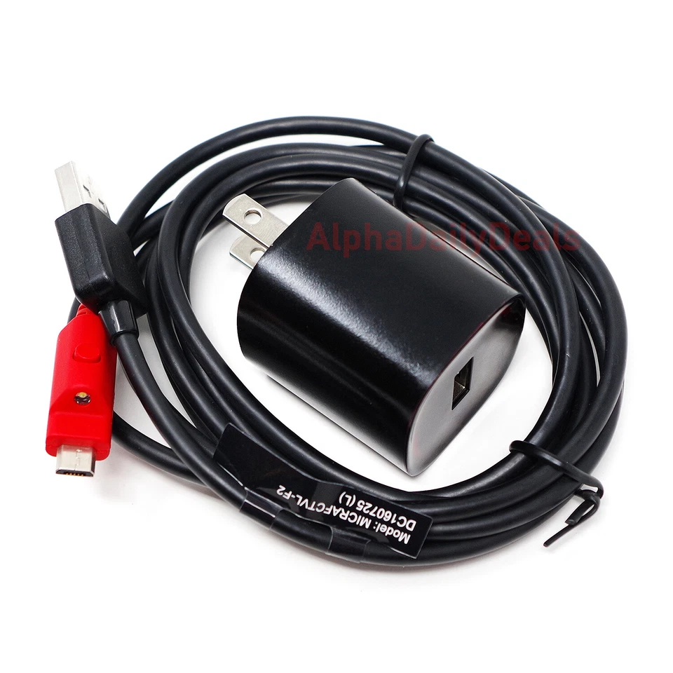 Adaptador de pared de carga rápida cargador micro USB de 6 pies Galaxy S7 S6 J7 Edge Note Foto 2 de 2