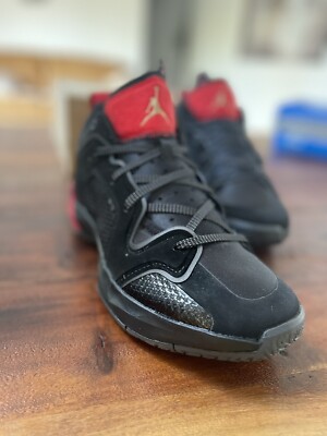 Nike Air Jordan XXXVII 37 Low Bred Mens Shoes DQ4122-007 Black Red