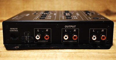 Kicker Front Row Digital Signal Processor ZXDSP1 With Bass Knob