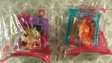 Mcdonald's 2015 Happy Meal Toy Littlest Pet Shop Toy 3, 4, Lot of 2 NIP