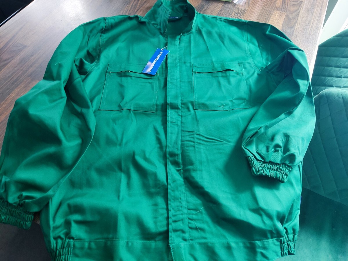 Standar Line Work Jacket Mens Green Size S New UK