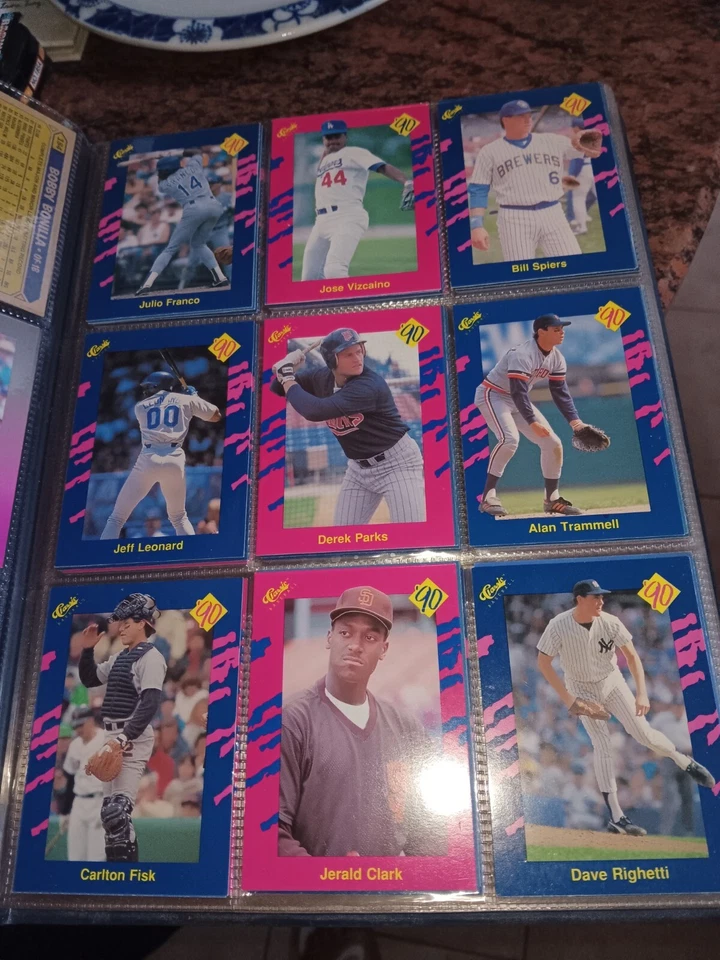 Álbum mixto de tarjetas de recuerdos de béisbol Foto 4 de 4