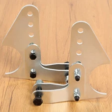 Coil Over Shock Mount Kit Universal Lower Adjustable Kit Up to 3" Axle Tube