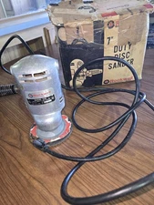 Vintage Rockwell 304 Heavy Duty 7" Disc Sander/Polisher w/ Disc 