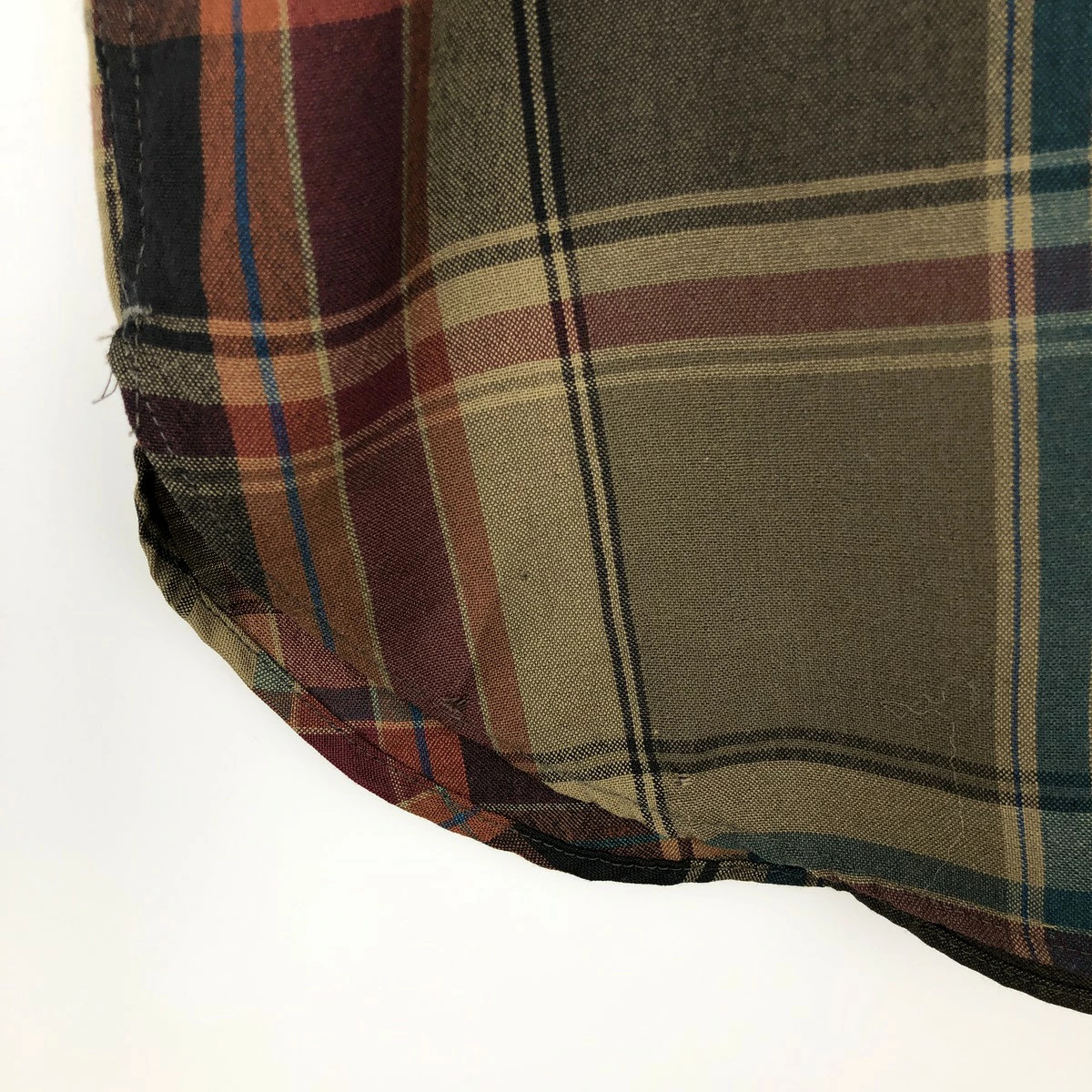 PENDLETON Old clothes 70'S check pattern button d… - image 14