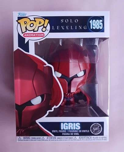 Funko Pop! Animation Solo Leveling Igris #1985 Limited Edition Metallic Chase