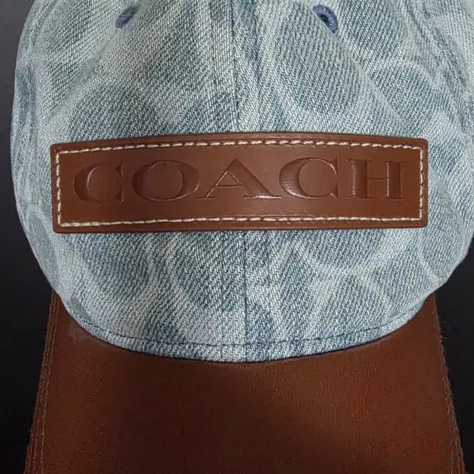 Coach Signature Pattern Baseball Cap C7808 thumbnail 4