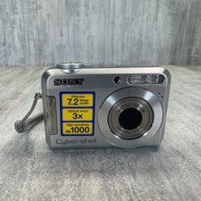 Sony Cyber-shot DSC-S650 7.2MP Digital Camera - Silver