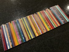 Lot of 65 Prismacolor Premier Colored Pencils A Few Verithin