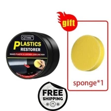 Car Plastic Restorer Back To Black Gloss Plastic Renovator Longlasting Coating