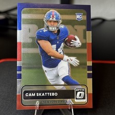 2025 Panini Donruss Optic 2015 Retro Rookie Cam Skattebo #4 New York Giants