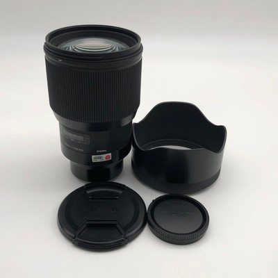 Sigma 85mm f/1.4 DG HSM Art Lens Sony E Mount Excellent