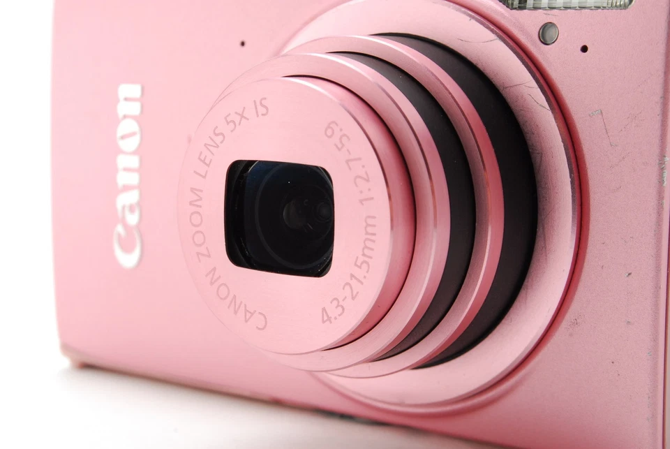 [EXC+5] Canon IXY 420F powershot PINK 16.1MP Digital Camera From JAPAN - Image 3 of 4