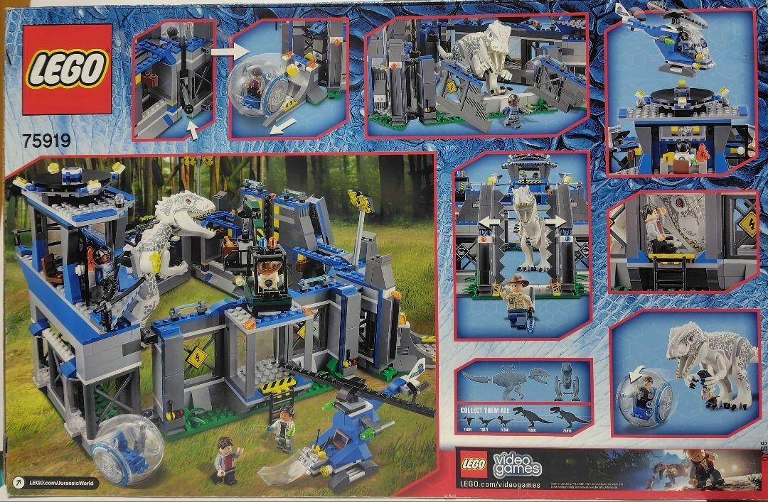LEGO Jurassic World: 75919 Indominus Rex Breakout Factory Sealed