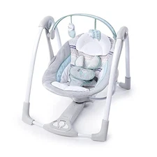 Ingenuity Compact Lightweight Portable Baby Swing, 0-9 Months - Abernathy