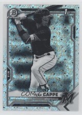 2021 Bowman Chrome Black & White Mini-Diamond Refractor Yiddi Cappe 17wc