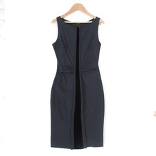 GUCCI Velvet Sleeveless Dress, Size 40, Black Women USED