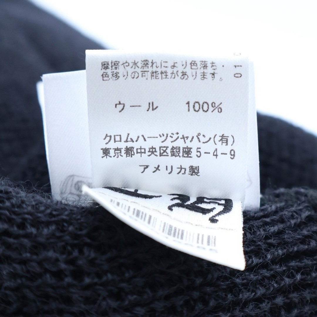 Chrome Hearts WOOL WATCH CAP CH Plus Embroidery Beanie Knit Hat Black Used c5dbc thumbnail 8