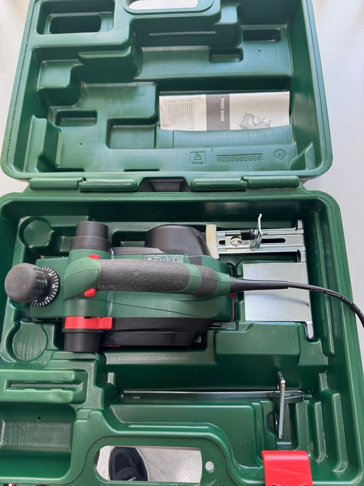 Bosch PHO 3100 Elektrohobel Hobel (0603271100) wie Neu, OVP in Koffer - Bild 4 von 4